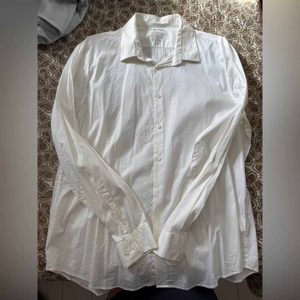 Calvin Klein Classic White Dress Shirt